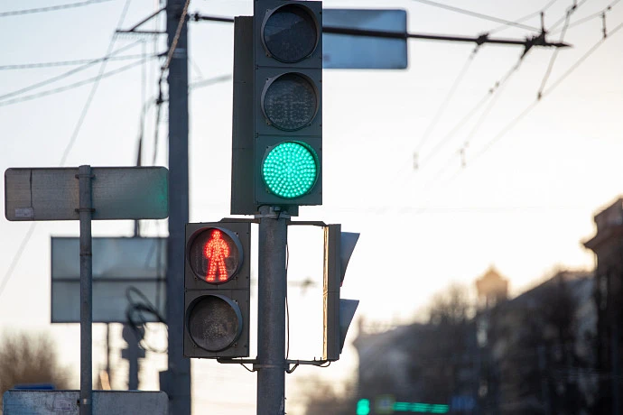 Светофоры временно перестанут работать в Туле на улице Ложевой 13 и 14 мая