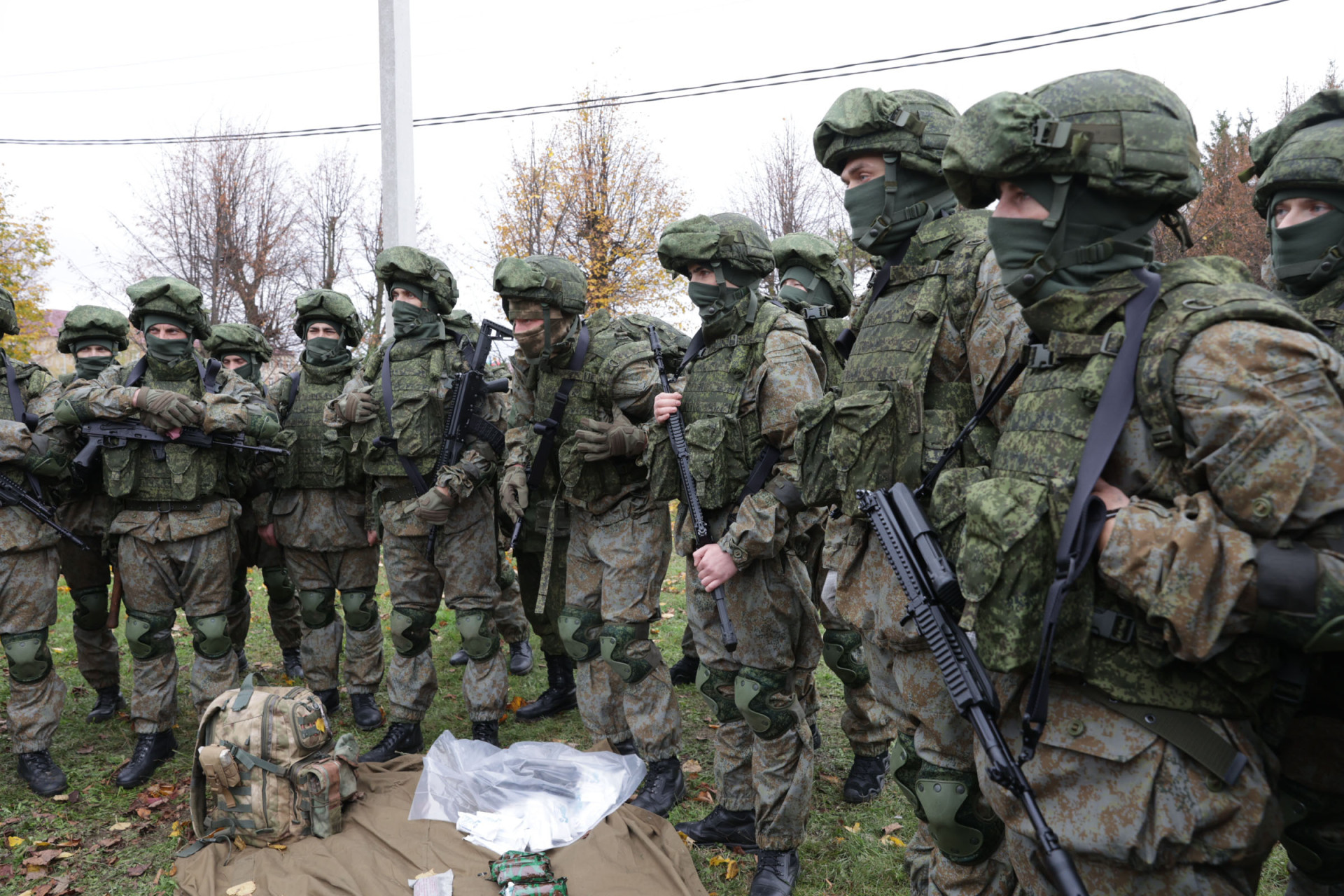 Мобилизованным тулякам, проходящим подготовку в Рязанской области, передали крупную партию дополнительной экипировки