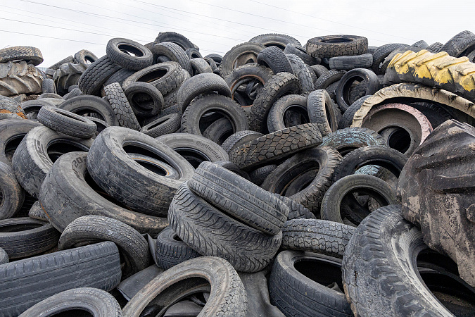 За год туляки собрали три тысячи тонн покрышек для утилизации в рамках экопроекта «Без покрышек 71»