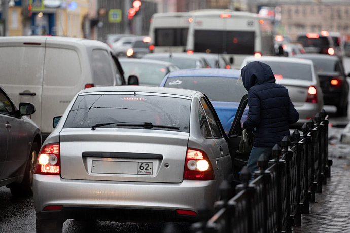 Около 12 километров составили утренние автомобильные пробки в Туле 19 января