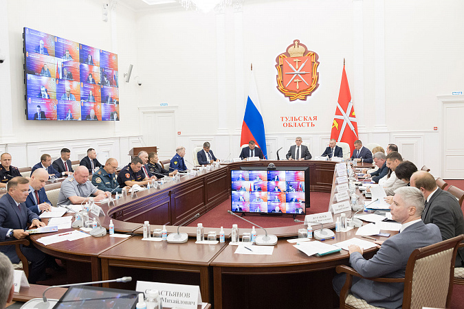 В Туле 25 августа провели заседание антитеррористической комиссии