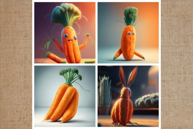 Нейросеть изобразила тульский пряник, похожий на морковь