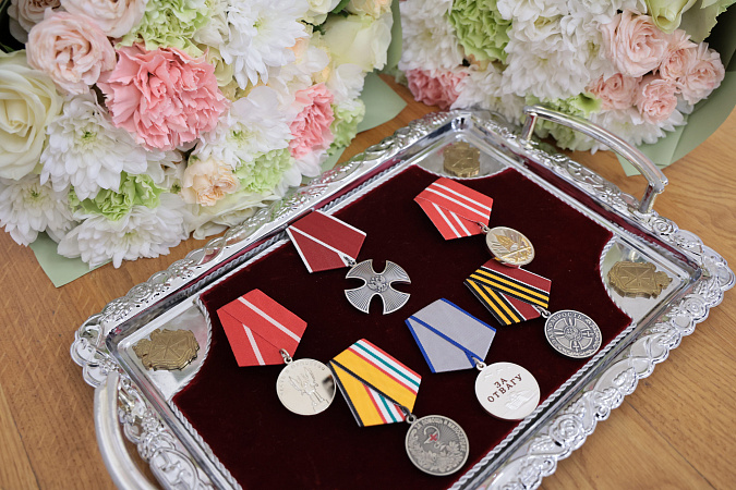 В Туле вручили награды участникам спецоперации и семьям погибших бойцов