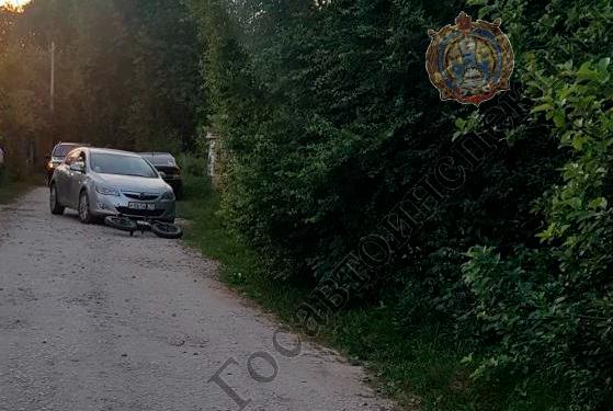 Молодой человек на Opel Astra в Ясногорском районе сбил девочку на велосипеде
