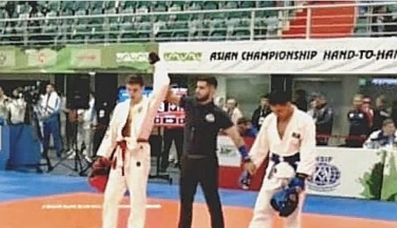 Тульский спортсмен стал бронзовым призером Кубка мира по рукопашному бою