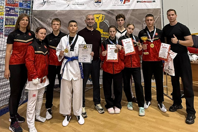 Тульские спортсмены завоевали медали на Всероссийских соревнованиях по тхэквондо