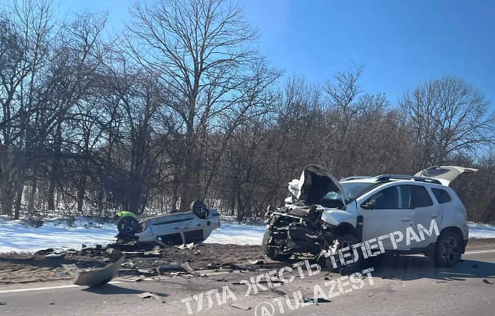 Водитель автомобиля Renault Symbol погиб в ДТП в Тепло-Огаревском районе