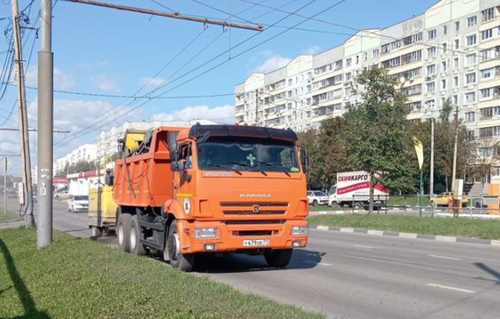 За сутки с улиц Тулы вывезли 20 кубометров смета