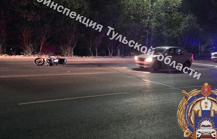 В Туле 36-летний водитель серьезно пострадал в ночном ДТП