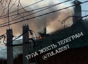 В «Ликёрка-лофт» в Туле произошел пожар