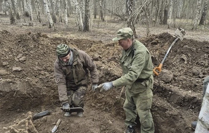 Останки 78 бойцов Красной Армии найдены в Тульской области