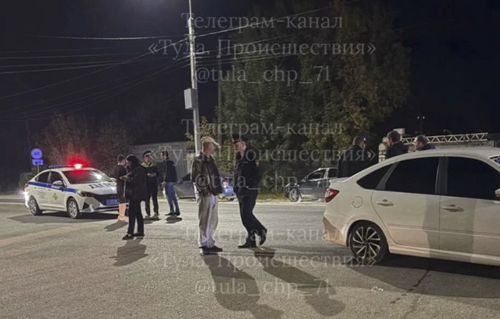 Туляки сообщили о смертельном ДТП с пешеходом в поселке Барсуки