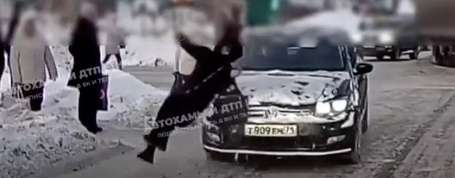 На одном из перекрестков Тулы сбили женщину