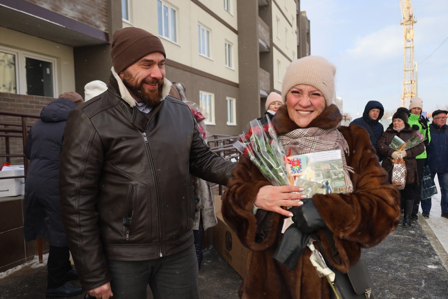 68 новомосковских семей получили ключи от новых квартир