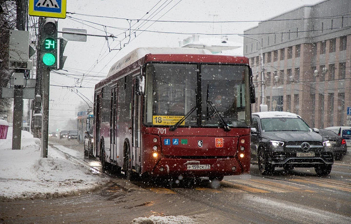 Утром 13 февраля Тула встала в семибалльных пробках