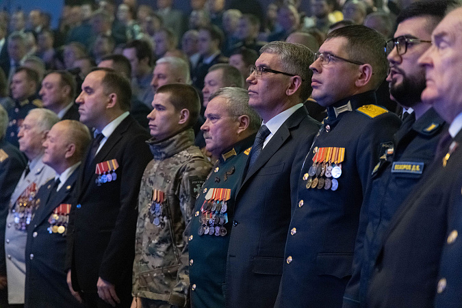 «Побеждает тот, кто не сдаётся»: Миляев поздравил туляков с предстоящим Днём защитника Отечества