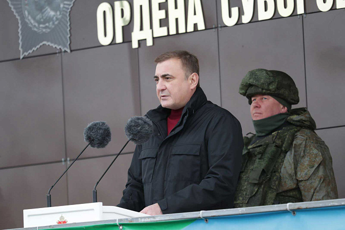 Губернатор Тульской области проводил мобилизованных к месту выполнения боевых задач