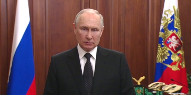 Правительство России опубликовало полный текст обращения Владимира Путина к россиянам
