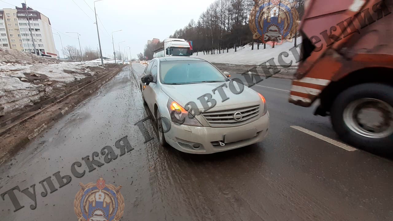Туляк пострадал в ДТП на Калужском шоссе в Туле