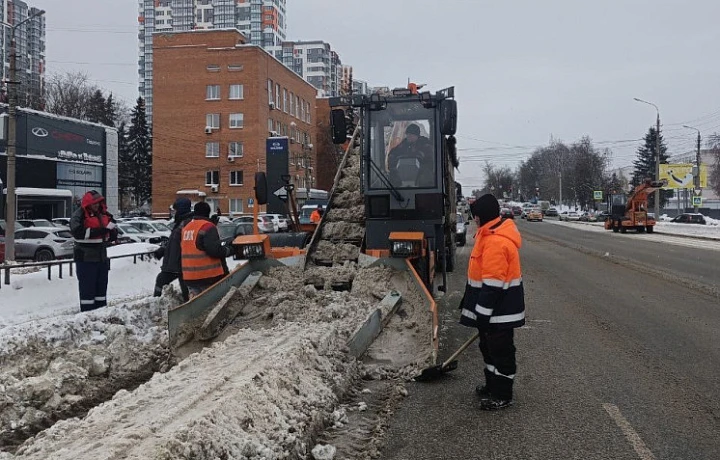 В Туле успешно справились с последствиями гололеда