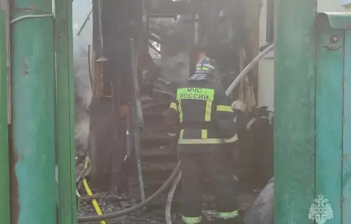 Следователи начали проверку по факту гибели мужчины на пожаре в Туле