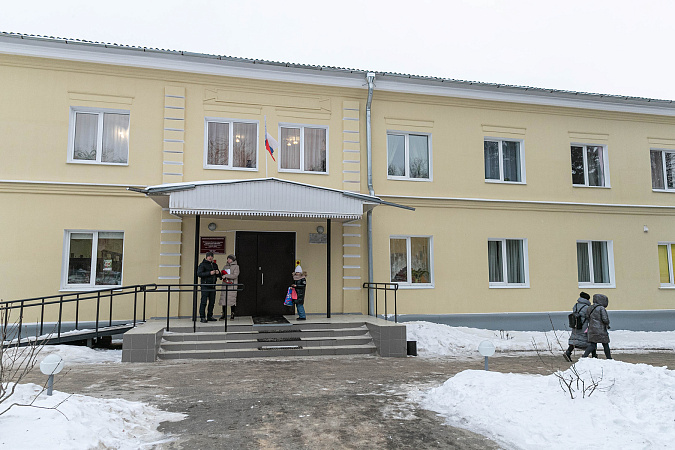 В Узловой отремонтировали детскую школу искусств