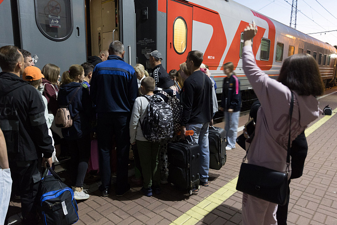 По инициативе губернатора Тульской области дети участников спецоперации отправились на черноморское побережье