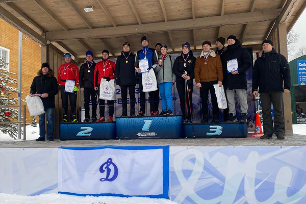 Команда УФСИН России по Тульской области победила в лыжной эстафете Тульское &quot;Динамо&quot;
