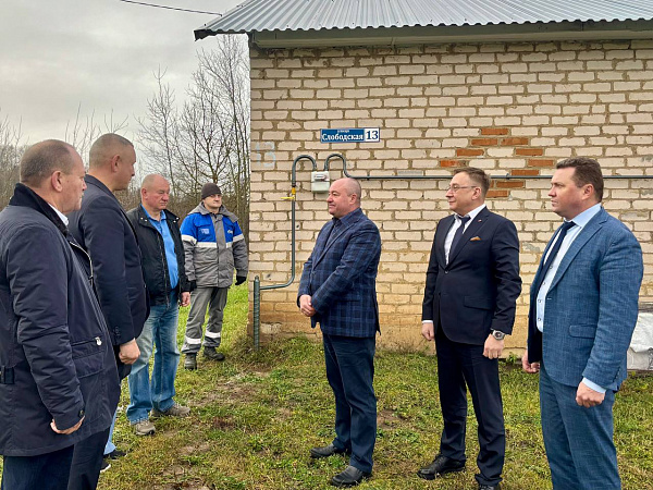 Жителей тульской деревни Слободка обеспечили газом