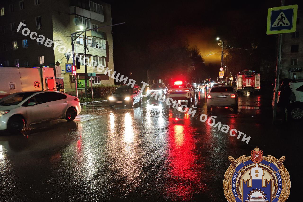 Пожилой пешеход попал под колеса иномарки на улице Советской в Щекине