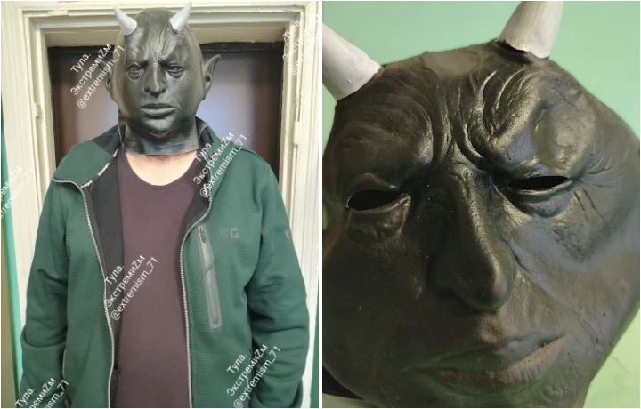 На туляка, пришедшего на пасхальный крестный ход в маске демона, завели дело