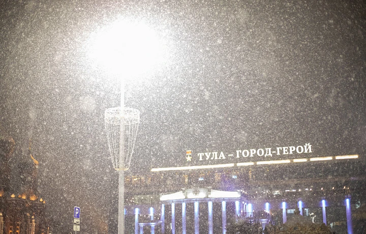 В новогоднюю ночь в Тульской области будет морозно