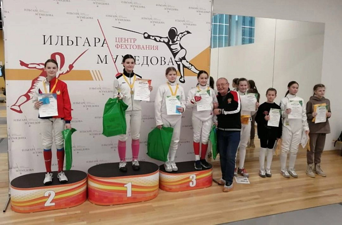 Тулячка заняла третье место на открытом турнире по фехтованию на шпагах