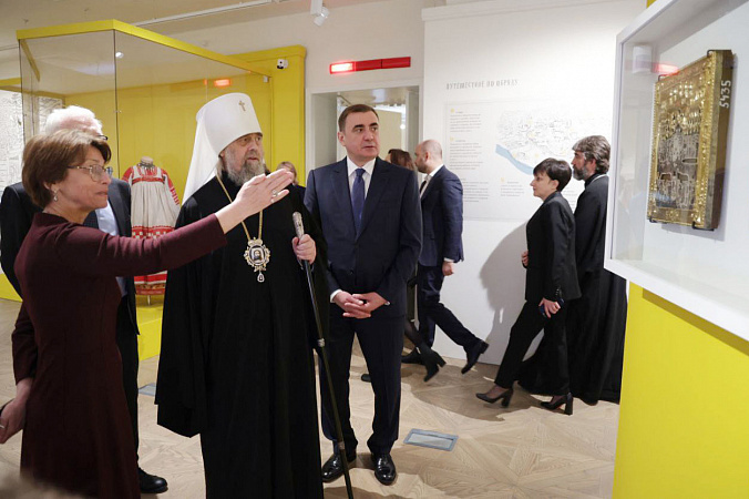 В Туле открылась выставка «Русская свадьба»