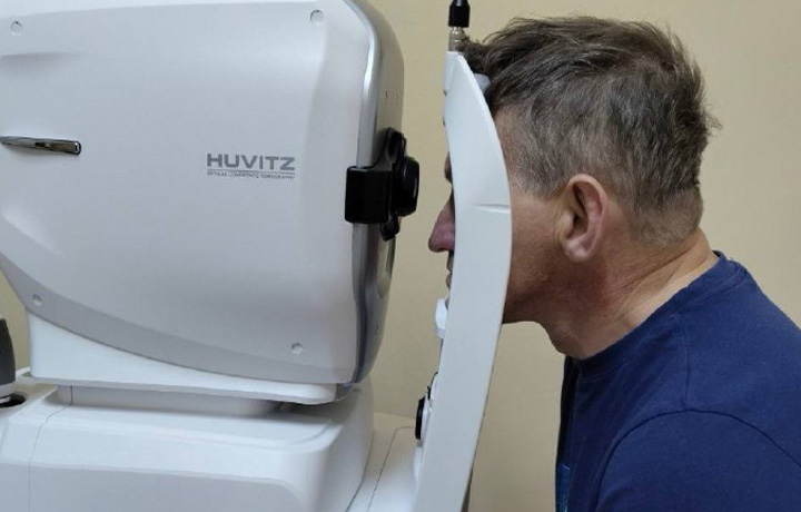 Новый оптический когерентный томограф помогает диагностировать заболевания глаз в Новомосковской ЦРБ