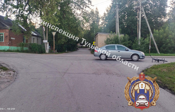 В Плавске водитель на иномарке сбил 12-летнего велосипедиста