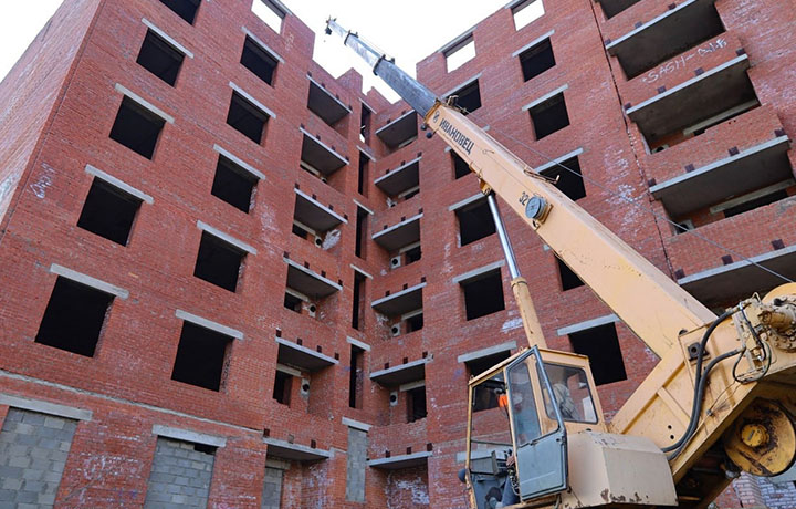 В Новомосковске начали сносить долгострой «Социальной инициативы»