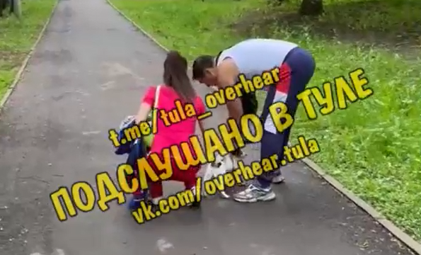 В Туле полиция ищет мужчину, который в Центральном парке ударил пенсионера из-за собаки