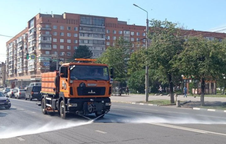 За сутки с улиц Тулы вывезли 25 кубометров смета