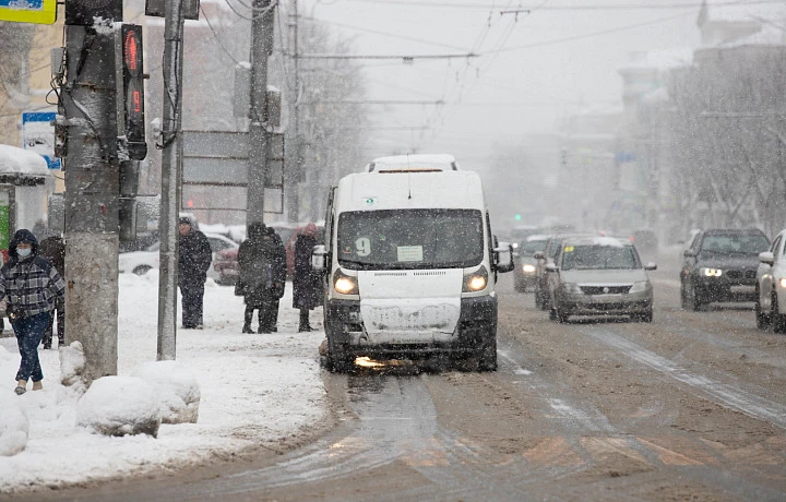 Госавтоинспекция Тульской области предупредила об ухудшении погодных условий 18 и 19 февраля