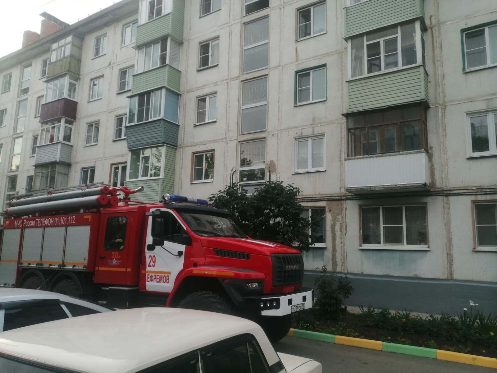 31-летний ефремовец пострадал при пожаре в квартире