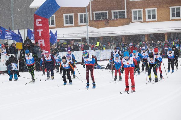 В Туле состоялась лыжная гонка