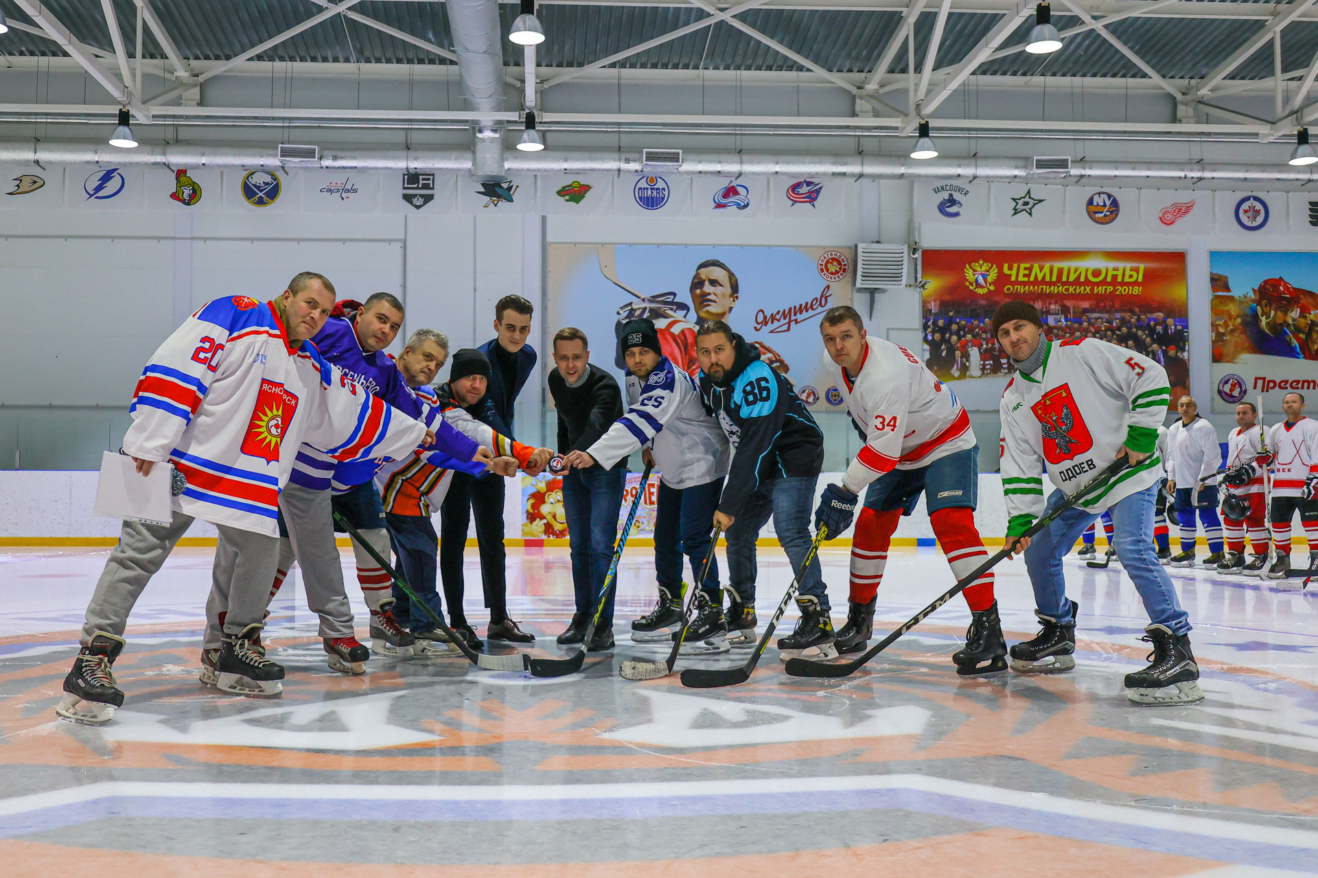 В Туле стартовал новый сезон для Тульской любительской хоккейной лиги