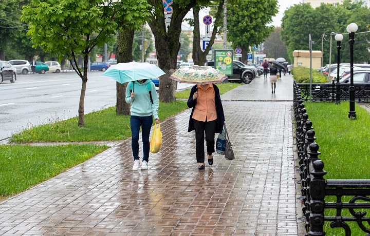На Тульскую область надвигается гроза