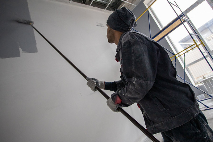 Школа в микрорайоне Северная Мыза готова на 96%