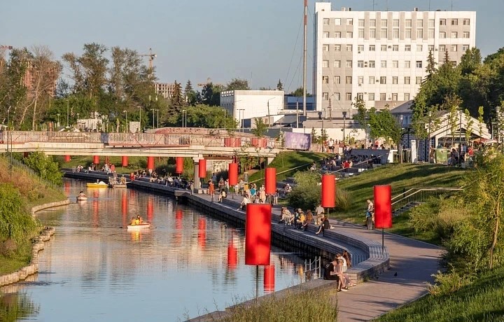 При продлении Казанской набережной в Туле сохранят популярные зоны отдыха
