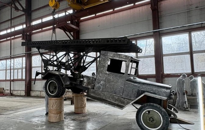 В Туле 29 апреля вернут на место отремонтированную «Катюшу»