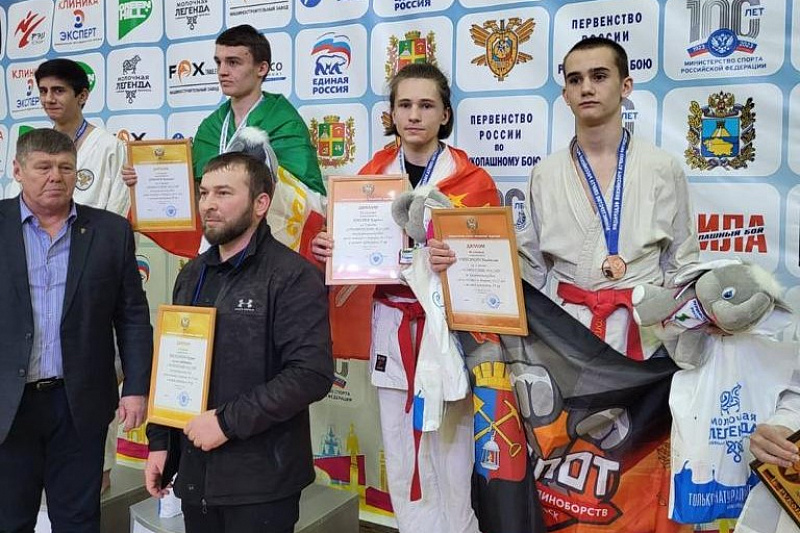 Спортсмены из Тулы завоевали призовые места в Первенстве России по рукопашному бою