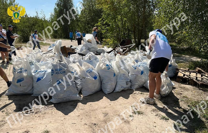 Тульская природоохранная прокуратура приняла участие в акции «Вода России»