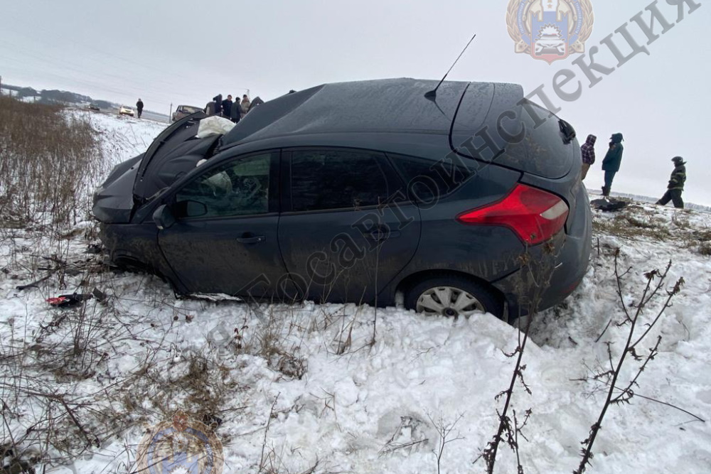 В Ефремовском районе водитель Ford Focus погибла после ДТП с Mercedes-Benz